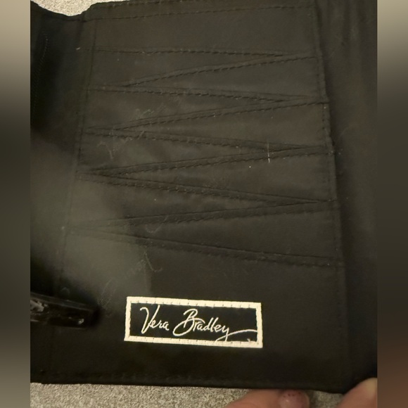 Vera Bradley Black Quilted Wallet NWOT - Picture 5 of 10